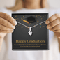 Gold Necklace, Happy Graduation, Follow Your Dreams - Kubby&Co Worldwide