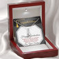 Happy Graduation Daughter, Alluring Beauty Necklace Gift - Kubby&Co Worldwide