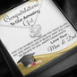 Gold Necklace, Happy Graduation Daughter, Love Mom & Dad - Kubby&Co Worldwide