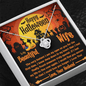 Gold Necklace, Happy Halloween, Love Knot, My Beautiful Wife - Kubby&Co Worldwide