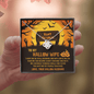 Gold Necklace, Happy Halloween, Love Knot Necklace, My Hallow Wife - Kubby&Co Worldwide