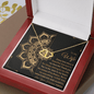 Gold Necklace, 18 Single Diamonds, My Beautiful Wife - Kubby&Co Worldwide