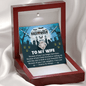 Gold Necklace, Happy Halloween Forever Wife - Kubby&Co Worldwide