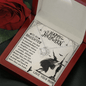 Gold Necklace, Happy Halloween Daughter, Love Mom - Kubby&Co Worldwide