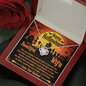 Gold Necklace, Happy Halloween, Love Knot, My Beautiful Wife - Kubby&Co Worldwide