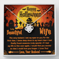 Gold Necklace, Happy Halloween, Love Knot, My Beautiful Wife - Kubby&Co Worldwide