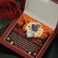 Gold Necklace, Happy Halloween My Daughter, Love Mom - Kubby&Co Worldwide
