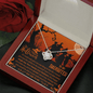 Gold Necklace, Happy Halloween Special Daughter - Kubby&Co Worldwide