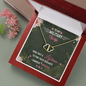 Gold Necklace, 18 Single Diamonds, My Military Wife - Kubby&Co Worldwide