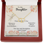 Gold Necklace, 18 Single Diamonds, Daughter Mother's Day, Your Crown - Kubby&Co Worldwide