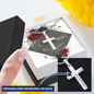 Mother's Day Gift - Best On Earth - Engraved Cross Necklace - Kubby&Co Worldwide