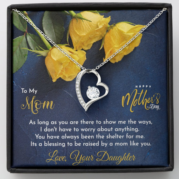 Gold Necklace, Mother's Day Gift, You Are My Shelter - Kubby&Co Worldwide