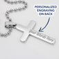 Engraved Ball and Chain Necklace - Kubby&Co Worldwide