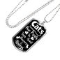 Engraved Gold Necklace, Cat Lovers, Cat Tag Pendant Paw Prints - Kubby&Co Worldwide