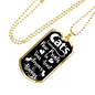 Engraved Gold Necklace, Cat Lovers, Cat Tag Pendant Paw Prints - Kubby&Co Worldwide