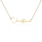 Mom With Love, Signature Style Necklace, - Kubby&Co Worldwide