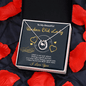 Gold Necklace, Valentine's Day Message Card, My Old Lady - Kubby&Co Worldwide