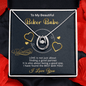 Gold Necklace, Valentine's Day Message Card, My Biker Babe - Kubby&Co Worldwide