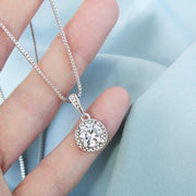 White Gold Necklace, Eternal Love To My Girlfriend - Kubby&Co Worldwide