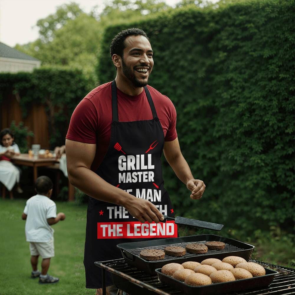 Best Gift For Dad The Custom Cooking Apron The Man The Myth The Legend - Kubby&Co Worldwide