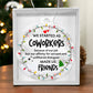 Christmas High Graphic Acrylic Ornament, Best Coworker Made Us Friends - Kubby&Co Worldwide