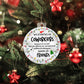 Christmas High Graphic Acrylic Ornament, Best Coworker Made Us Friends - Kubby&Co Worldwide