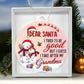 Christmas High Graphic Acrylic Ornament, Grandma I Tried To Be Good - Kubby&Co Worldwide