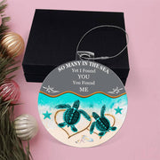 Christmas High Graphic Acrylic Ornament, I Found You and You Found Me - Kubby&Co Worldwide