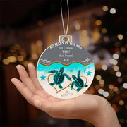 Christmas High Graphic Acrylic Ornament, I Found You and You Found Me - Kubby&Co Worldwide