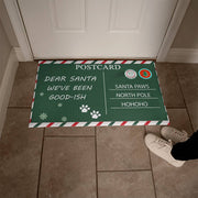 Christmas Welcome Mat, Dear Santa We've Been Good-Ish - Kubby&Co Worldwide