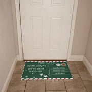 Christmas Welcome Mat, Dear Santa We've Been Good-Ish - Kubby&Co Worldwide