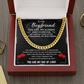 Cuban Link Chain Necklace, To My Boyfriend, My Always And Forever - Kubby&Co Worldwide