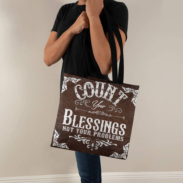 Custom Classic Tote Bag, Great Carry - all With A Positive Vibe - Kubby&Co Worldwide