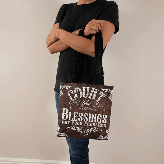 Custom Classic Tote Bag, Great Carry - all With A Positive Vibe - Kubby&Co Worldwide