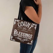 Custom Classic Tote Bag, Great Carry - all With A Positive Vibe - Kubby&Co Worldwide