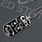 Engraved Gold Necklace, Cat Lovers, Cat Tag Pendant Paw Prints - Kubby&Co Worldwide