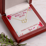 Gold Necklace, 18 Diamonds, Happy Mother's Day, Just Be You - Kubby&Co Worldwide