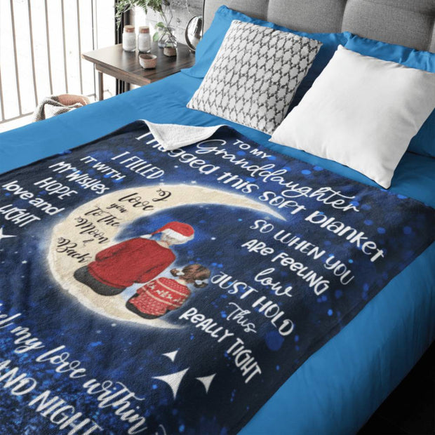 Personalized Cozy Sherpa Fleece Christmas Blanket, Warmth and Style - Kubby&Co Worldwide