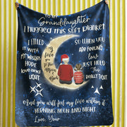 Personalized Cozy Sherpa Fleece Christmas Blanket, Warmth and Style - Kubby&Co Worldwide