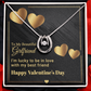 Gold Necklace, Personalized Message Card, To My Beautiful Girlfriend - Kubby&Co Worldwide