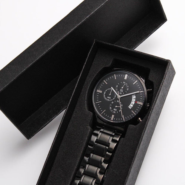 Best Gift For Dads, Chronograph Quartz Movement Watch, My Hero - Kubby&Co Worldwide