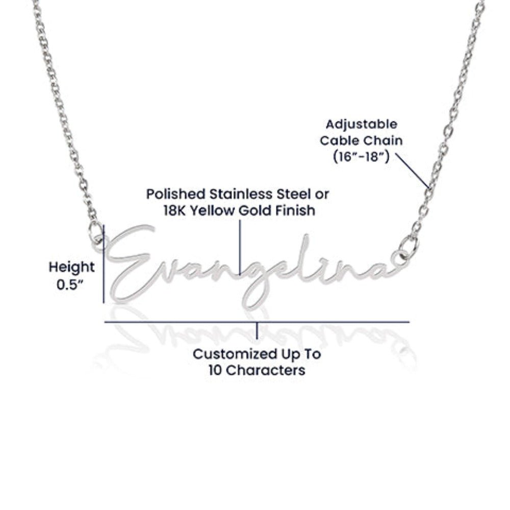 Daughter, Happy Mother's Day, Signature Style Necklace, You Can Be - Kubby&Co Worldwide