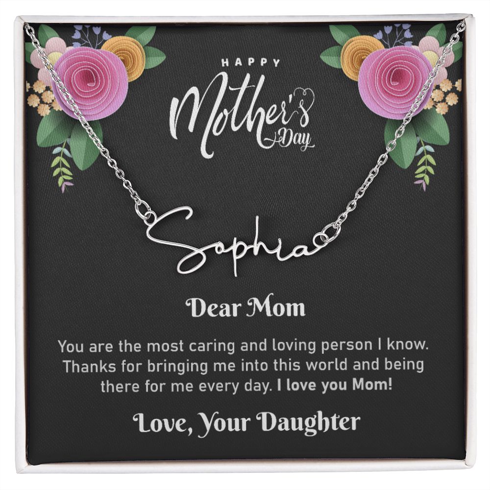 Mother's Day With Love, Signature Style Necklace, Always There - Kubby&Co Worldwide