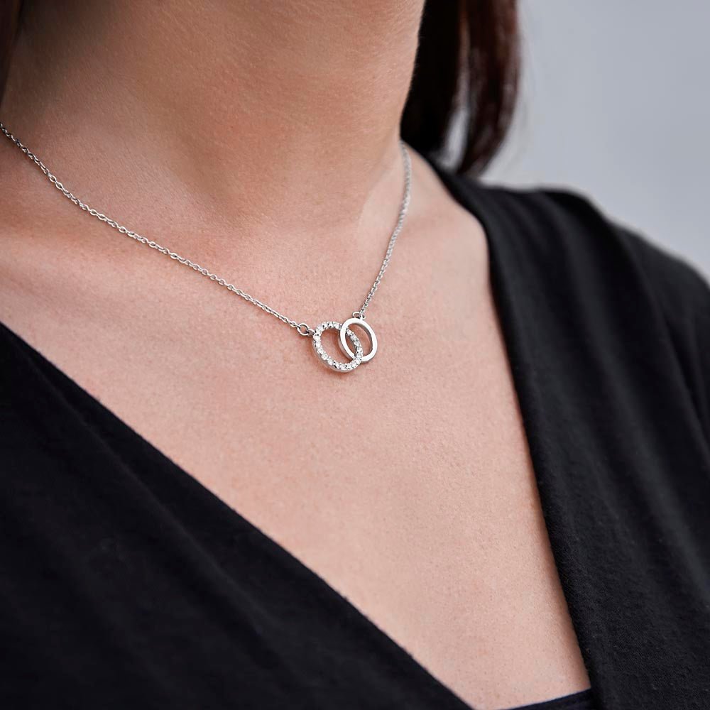 Mother's Day With Love, The Perfect Pair Necklace, The Best - Kubby&Co Worldwide