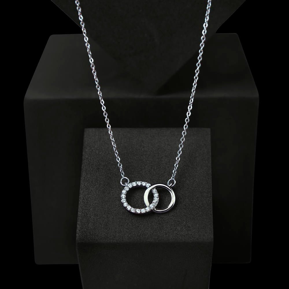 Mother's Day With Love, The Perfect Pair Necklace, The Best - Kubby&Co Worldwide