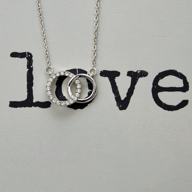 Mother's Day With Love, The Perfect Pair Necklace, No Manual - Kubby&Co Worldwide