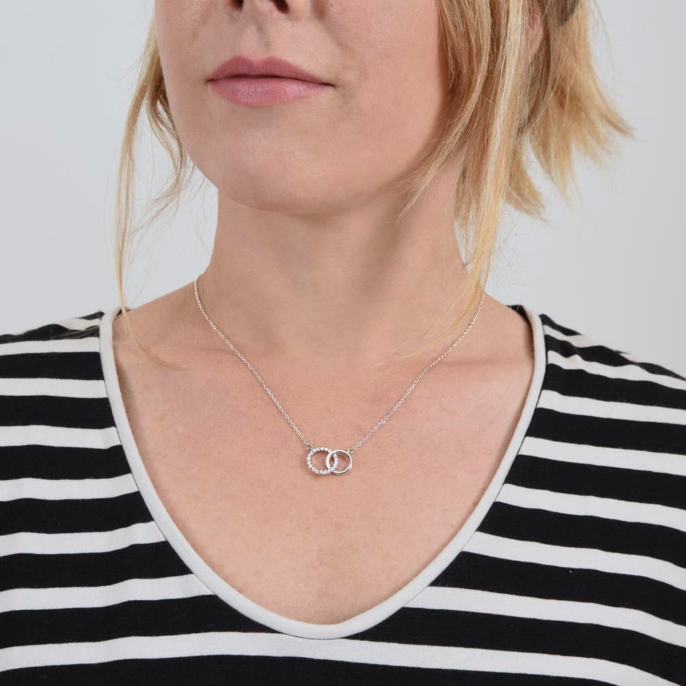 Mother's Day With Love, The Perfect Pair Necklace, The Best - Kubby&Co Worldwide