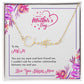 Mother's Day With Love, Signature Style Necklace, Me And You - Kubby&Co Worldwide