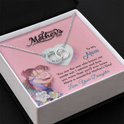 Mother's Day With Love, The Perfect Pair Necklace, In Admiration - Kubby&Co Worldwide