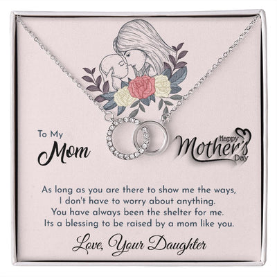 Mother's Day With Love, The Perfect Pair Necklace - Kubby&Co Worldwide